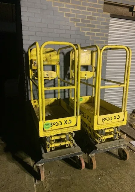 BOSS X3X Push Around Scissor Lift image 1